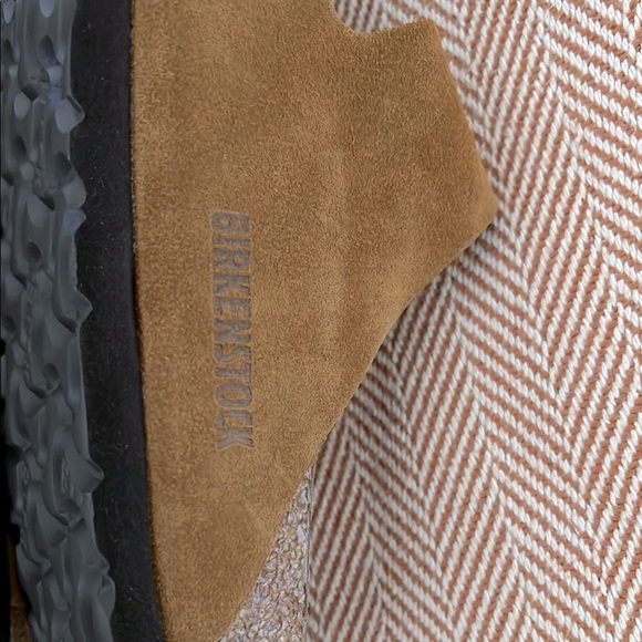 🏷️NIB🏷️ Birkenstock Brown Suede Footbed Sandals - Picture 3 of 9